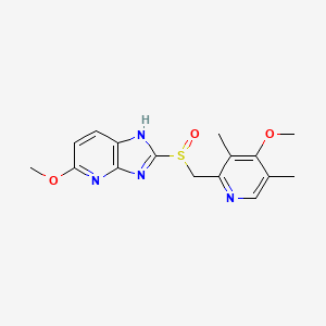 Chemical structure of Tenatoprazole