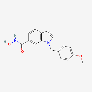 Chemical structure of PCI-34051