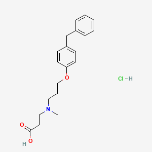Chemical structure of SC 57461A