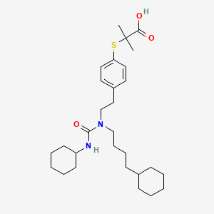 Chemical structure of GW 7647