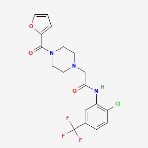 Chemical structure of ML 348