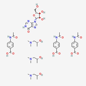 Chemical structure of Isoprinosine