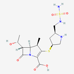 Chemical structure of Doripenem