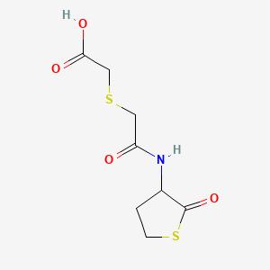 Chemical structure of Erdosteine