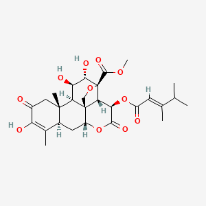 Chemical structure of Bruceantin