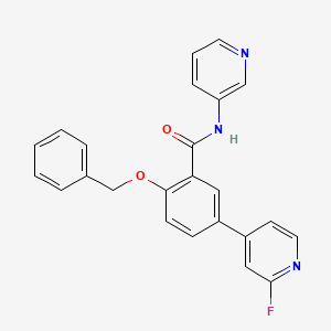 Chemical structure of GSK2578215A