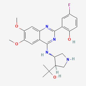 Chemical structure of CCT241533