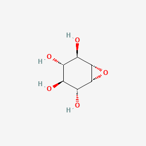 Chemical structure of Conduritol B epoxide