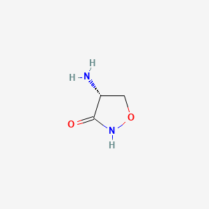 Chemical structure of D-Cycloserine