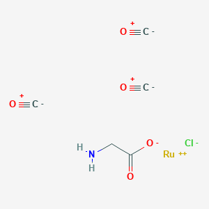 Chemical structure of CORM-3