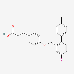 Chemical structure of TUG 891