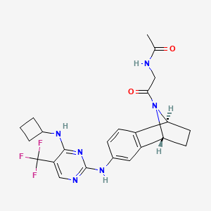 Chemical structure of PF-03814735