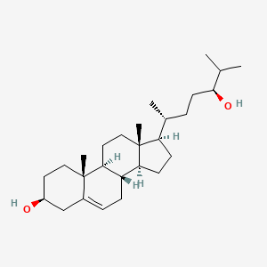 Chemical structure of 24(S)-Hydroxycholesterol