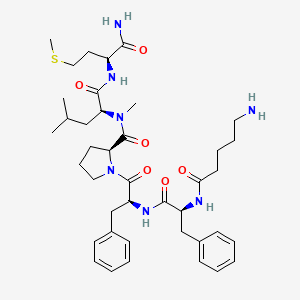 Chemical structure of GR 73632