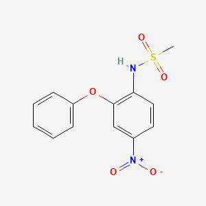 Chemical structure of Nimesulide