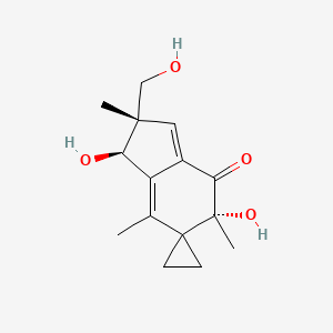 Chemical structure of Illudin S