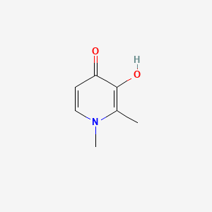 Chemical structure of Deferiprone