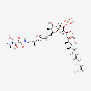 Chemical structure of Calyculin A