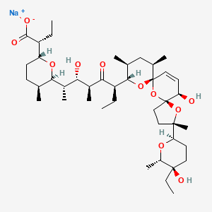 Chemical structure of Salinomycin sodium salt