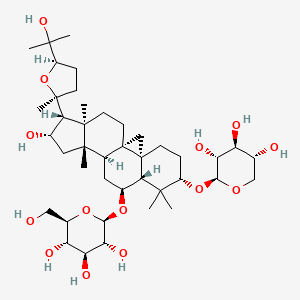 Chemical structure of Astragaloside A