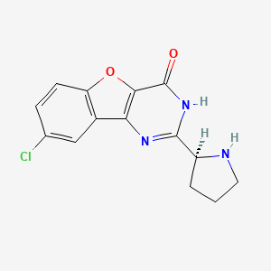 Chemical structure of XL413
