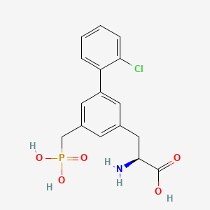 Chemical structure of SDZ 220-581
