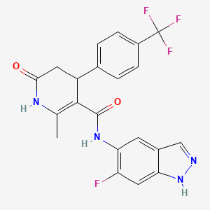 Chemical structure of GSK429286A