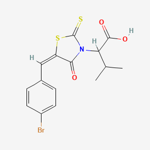 Chemical structure of BH3I-1