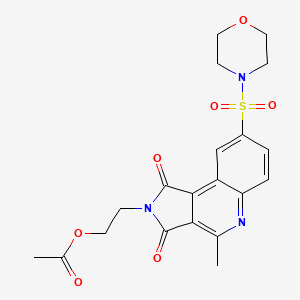 Chemical structure of Ivachtin
