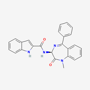 Chemical structure of Devazepide