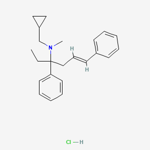 Chemical structure of Igmesine hydrochloride