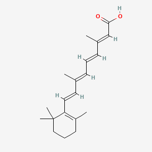Chemical structure of Retinoic Acid