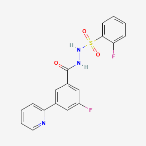 Chemical structure of WM-1119