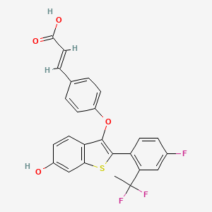 Chemical structure of LSZ102