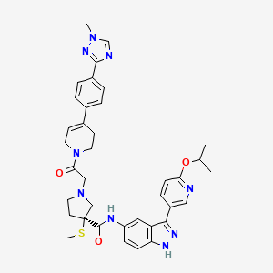 Chemical structure of MK8353