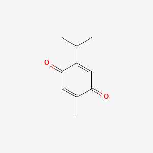 Chemical structure of Thymoquinone