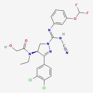 Chemical structure of BAY-598