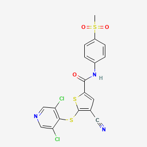Chemical structure of USP7/USP47 inhibitor