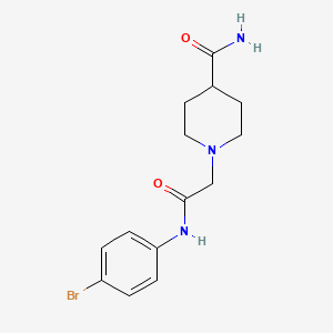 Chemical structure of BCI-121