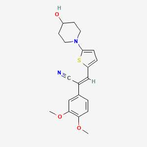 Chemical structure of YHO-13177