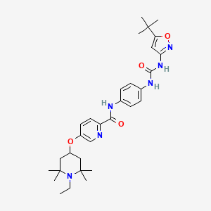 Chemical structure of AC710
