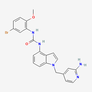 Chemical structure of JI-101