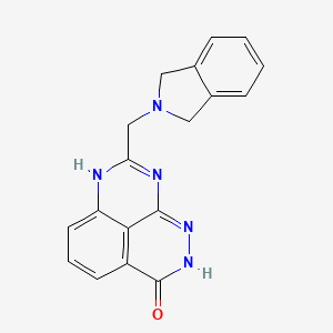 Chemical structure of E7449