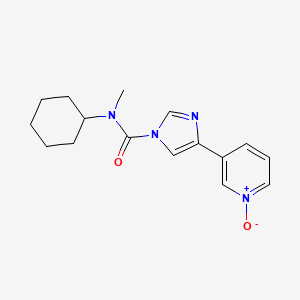 Chemical structure of BIA 10-2474