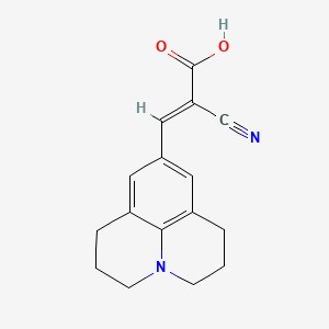 Chemical structure of CCVJ