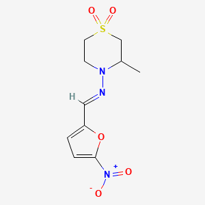Chemical structure of Nifurtimox