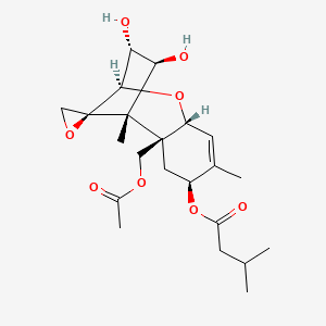 Chemical structure of Toxin HT2