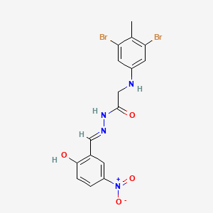 Chemical structure of L67