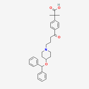 Chemical structure of Carebastine
