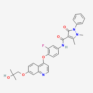 Chemical structure of Ningetinib